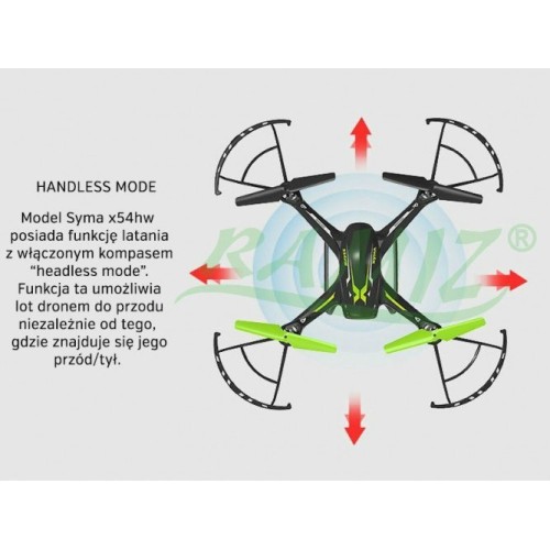 Dron Syma farba Čierny