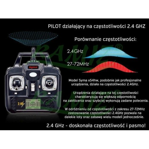 Dron Syma farba Čierny