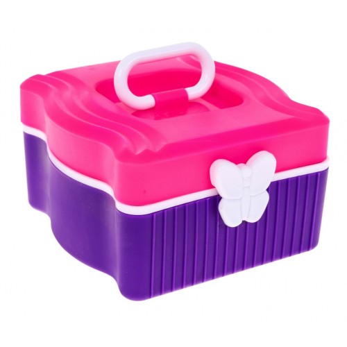 Škatuľka, korálky, sada na výrobu náramkov