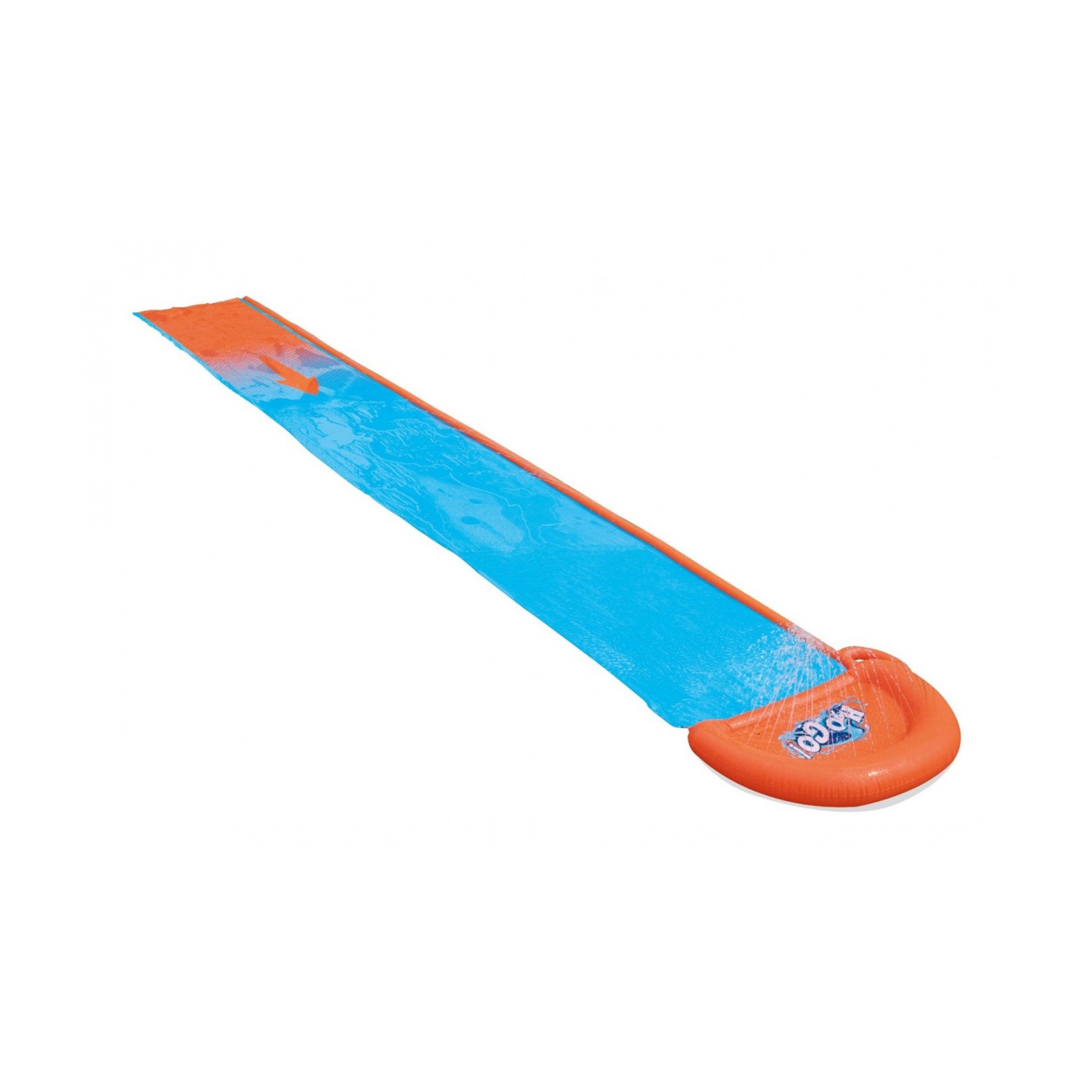 Vodná šmýkačka pre deti 3+ Jednoduchá dráha 488cm BESTWAY + Opravná záplata