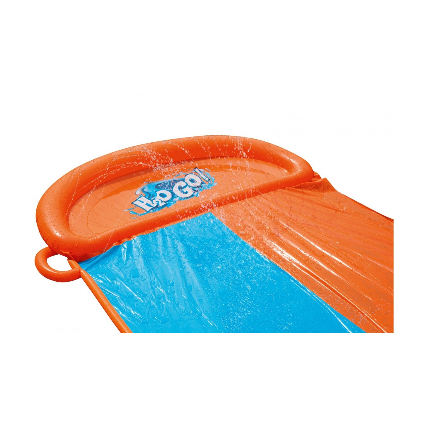 Vodná šmýkačka pre deti 3+ Dvojitá dráha 488cm BESTWAY + Opravná náplasť