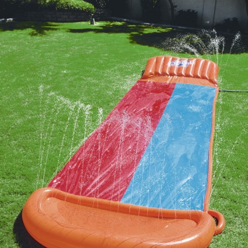 Vodná šmýkačka Dvojitá H2O GO Speed Ramp 549cm BESTWAY