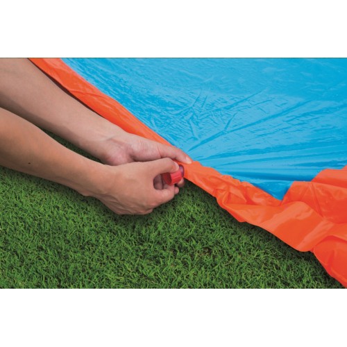 Dvojitá vodná šmýkačka H2O BESTWAY GO 549cm