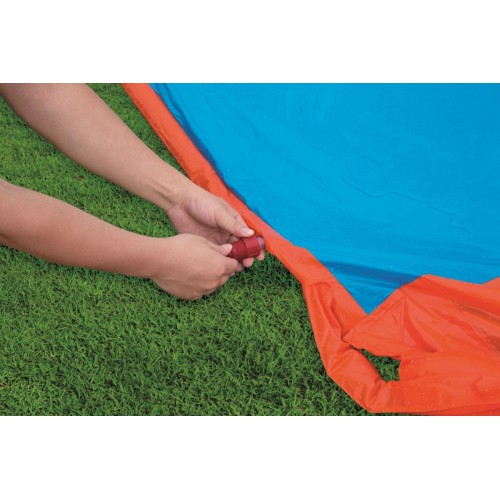 Dvojitá vodná šmýkačka H2O BESTWAY GO 549cm