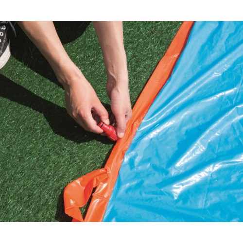 Vodná šmýkačkaa Dvojitá H2OGO Aqua Ramp 549 cm BESTWAY