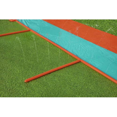 Vodná šmýkačka Dvojitá Sponge Soakers H2O GO Speed Ramp 488cm