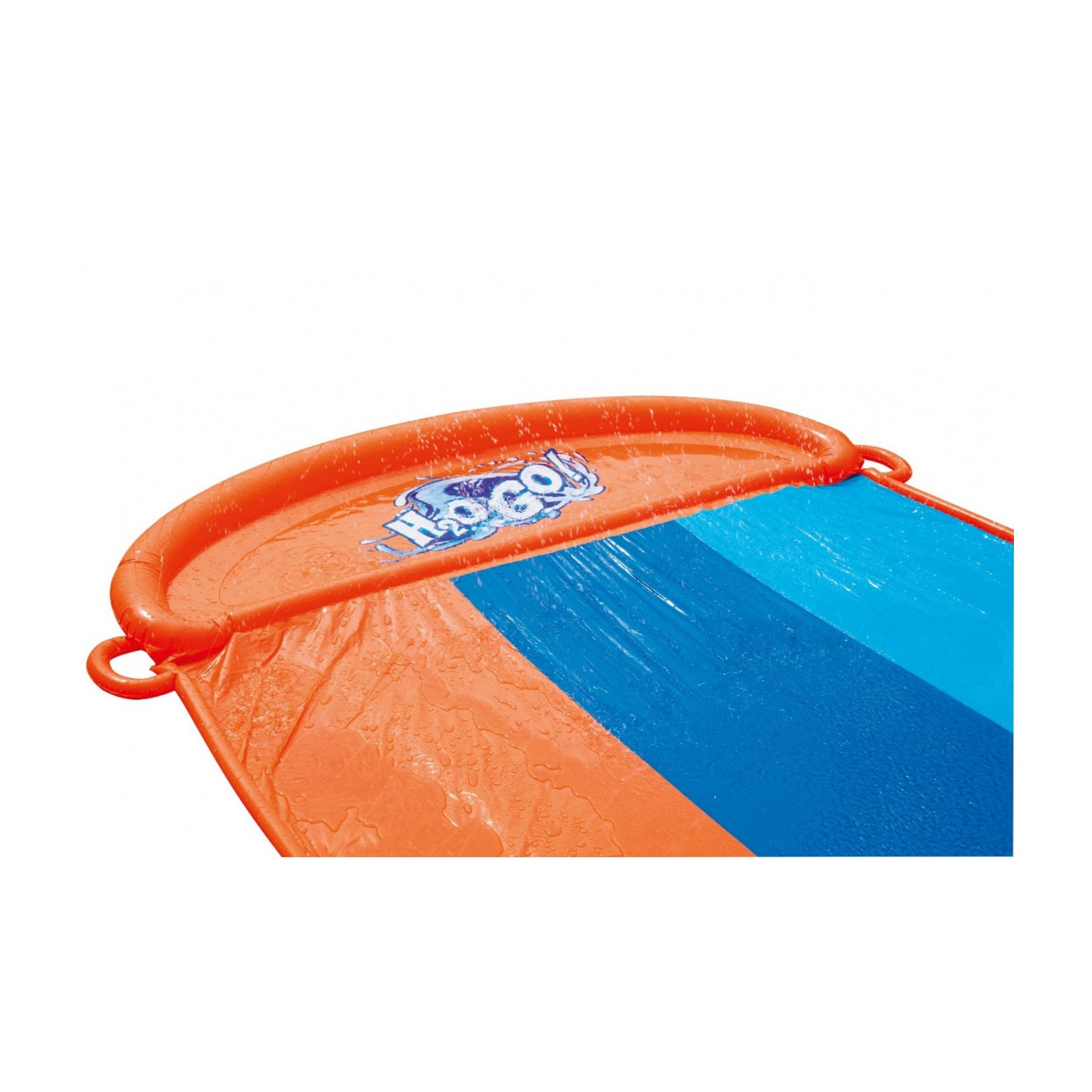 Vodná šmýkačka pre deti 3+ Trojitá dráha 488cm BESTWAY + Opravná náplasť