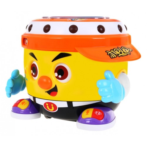 Interaktívne Tancujúca Bicie DJ pre deti 18m+ Melódie Svieti + 2 tanečné režimy + Funkcia nahrávania slov