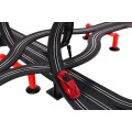 10-metrová pretekárska dráha pre deti 6+ Ovládače + 2 autíčka 1:43 + Svieti + 2 slučky 360
