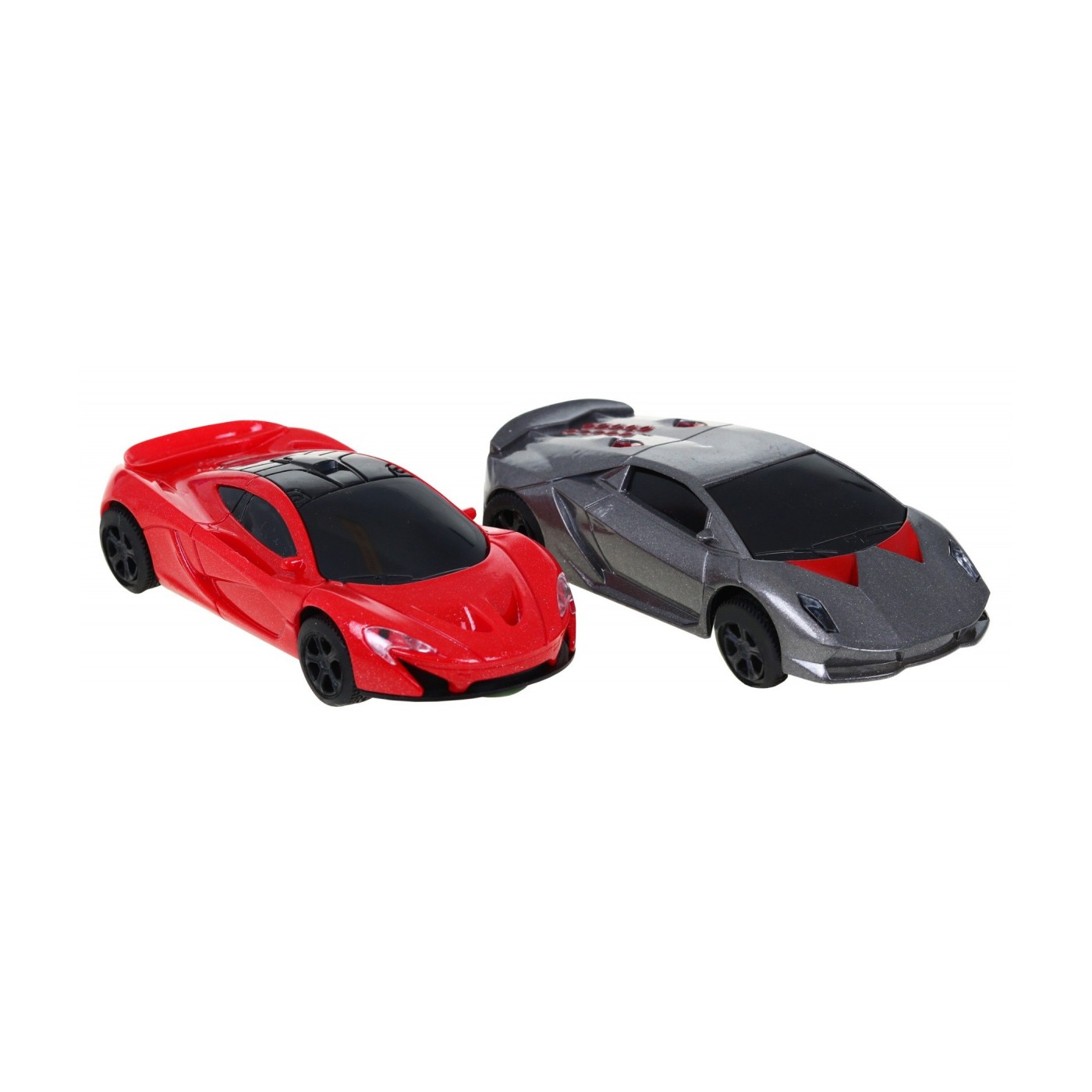 6-metrová pretekárska dráha pre deti 3-8 rokov + Svietiace slučky 360 + 2 autíčka + Počítadlo okruhov