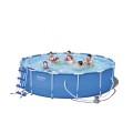 Bazén rámový 14FT 427x100 cm SteelPRO 6w1 BESTWAY