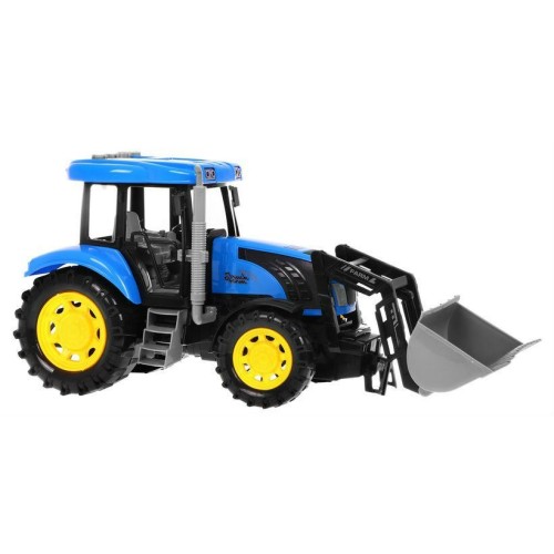 Traktor Modrý Zvuky Svieti Modrý