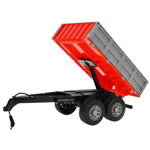 Traktor s prívesom pre deti 6+ Diaľkovo ovládaný model 1:16 Pohyblivé časti + Zvuky