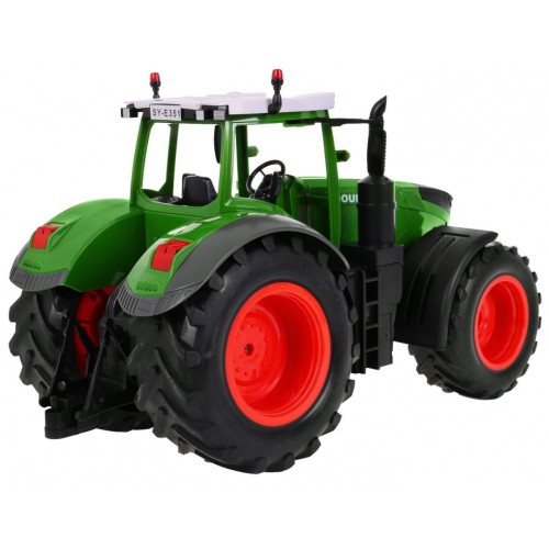 Traktor s prívesom pre deti 6+ Diaľkovo ovládaný model 1:16 Pohyblivé časti + Zvuky