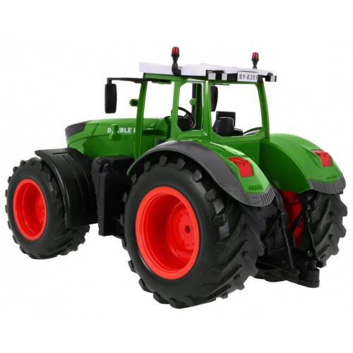 Traktor s prívesom pre deti 6+ Diaľkovo ovládaný model 1:16 Pohyblivé časti + Zvuky