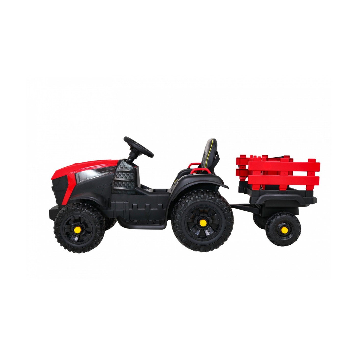 Traktor Titanium S Prívesom Červený