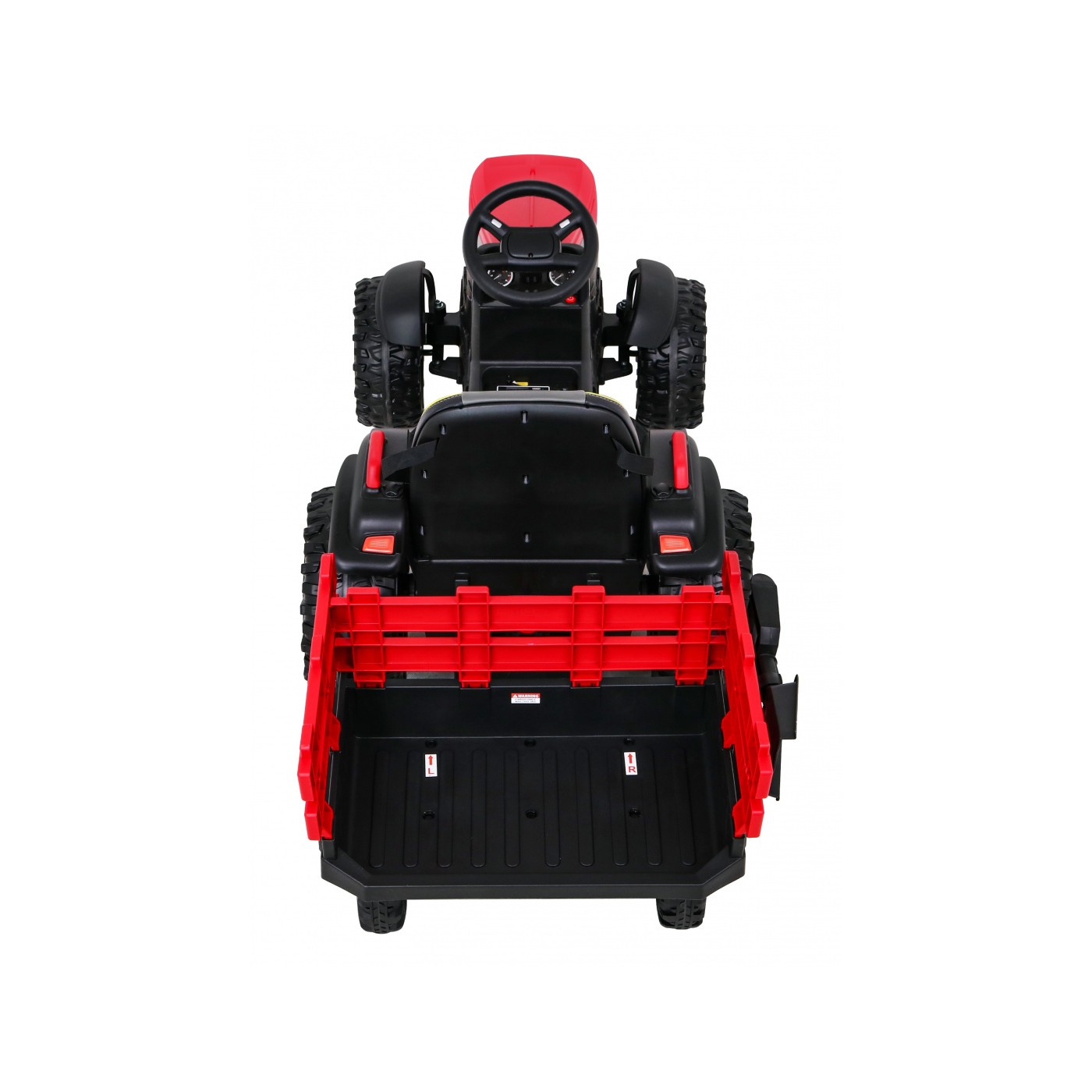 Traktor Titanium S Prívesom Červený