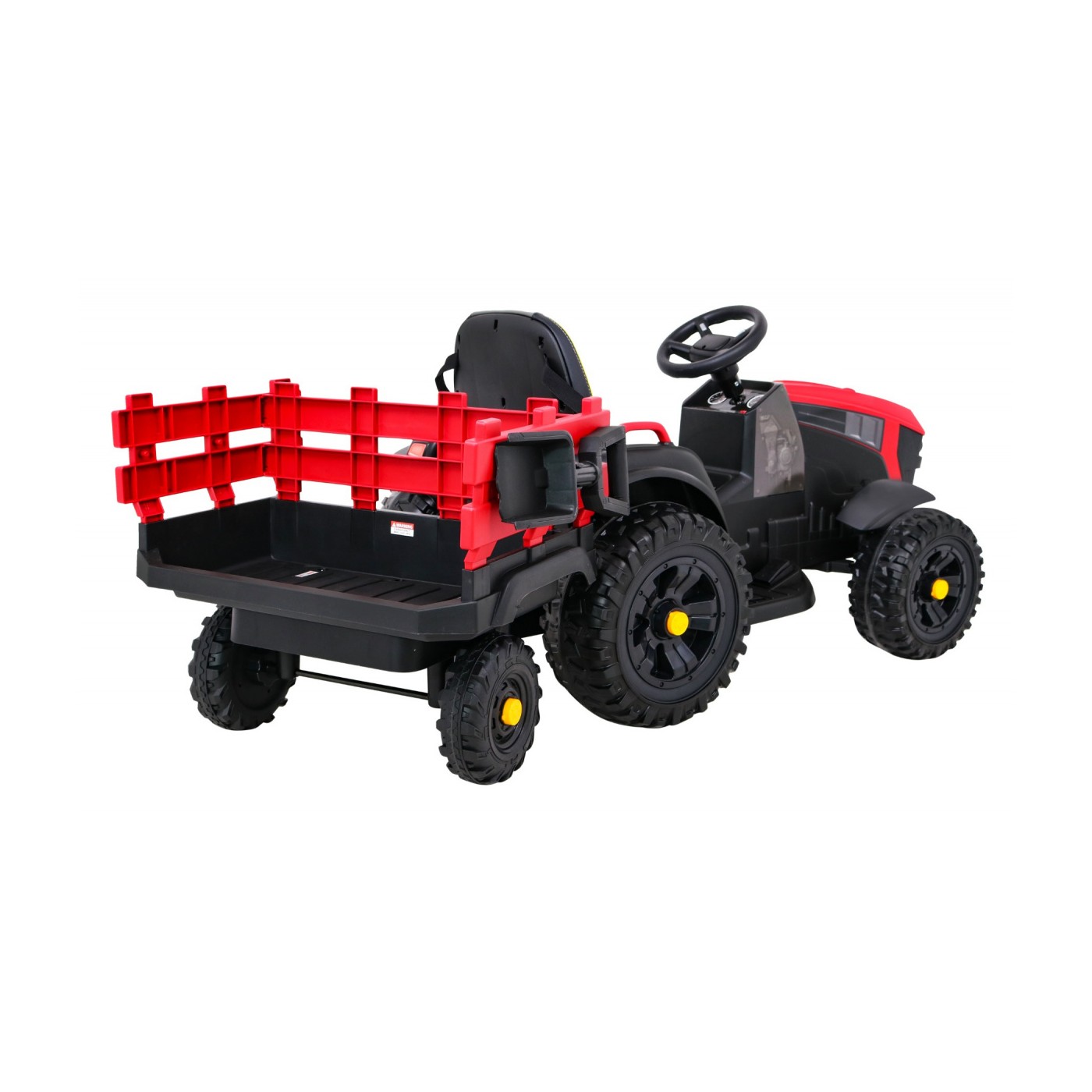 Traktor Titanium S Prívesom Červený