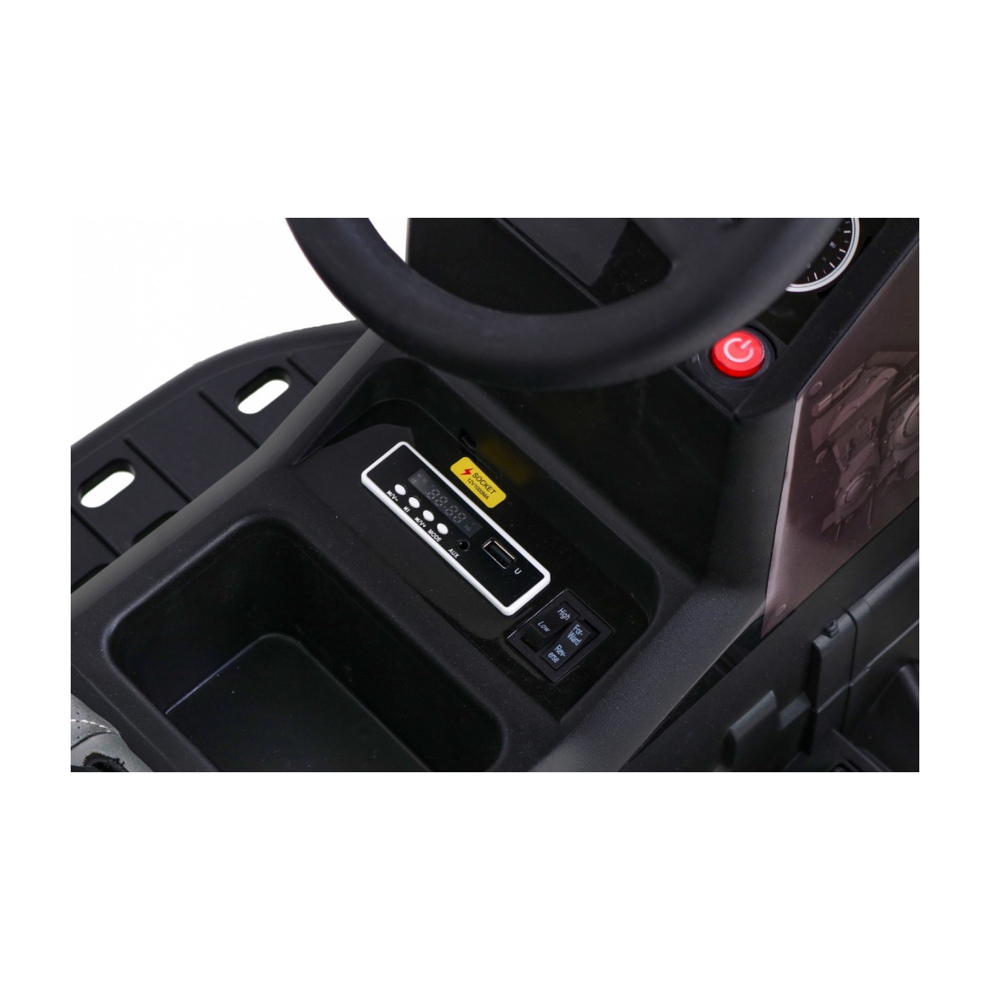 Traktor Titanium S Prívesom Červený