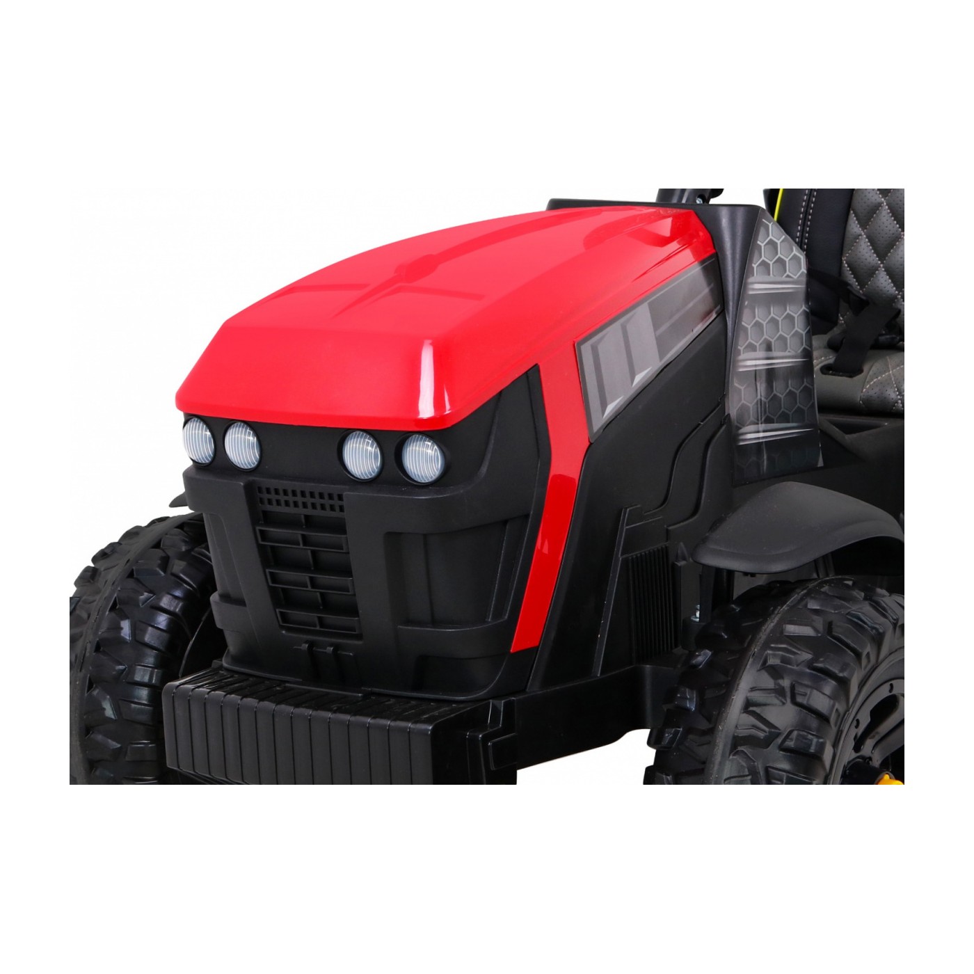 Traktor Titanium S Prívesom Červený