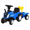 Traktor s prívesom New Holland T7 Jazdič pre deti + Príslušenstvo + Zvuky + LED