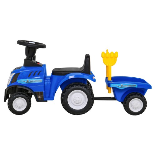 Traktor s prívesom New Holland T7 Jazdič pre deti + Príslušenstvo + Zvuky + LED