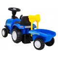 Traktor s prívesom New Holland T7 Jazdič pre deti + Príslušenstvo + Zvuky + LED