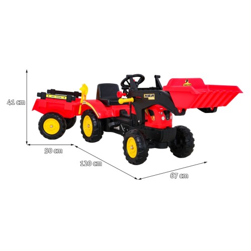 Traktor S Príveskom + Príslušenstvo