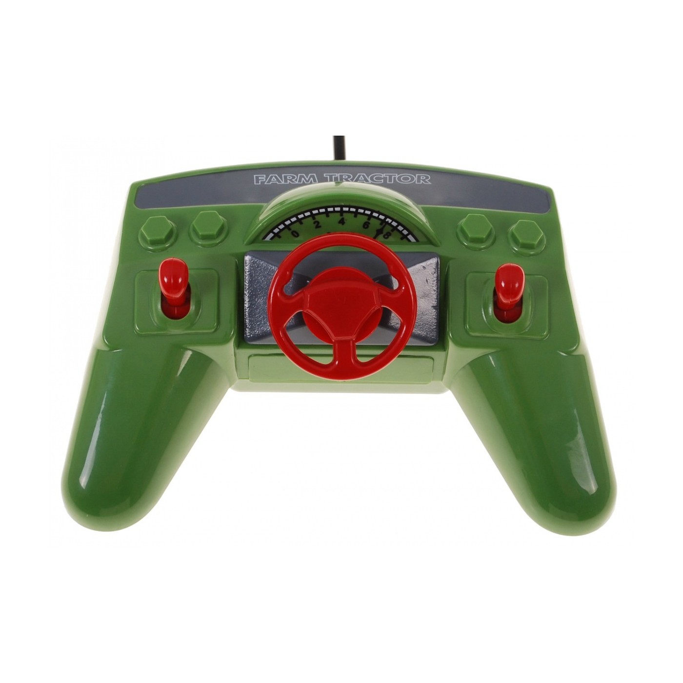 Traktor s bagrom a prívesom pre deti 3+ Diaľkovo ovládaný + Pohyblivé časti Zelený