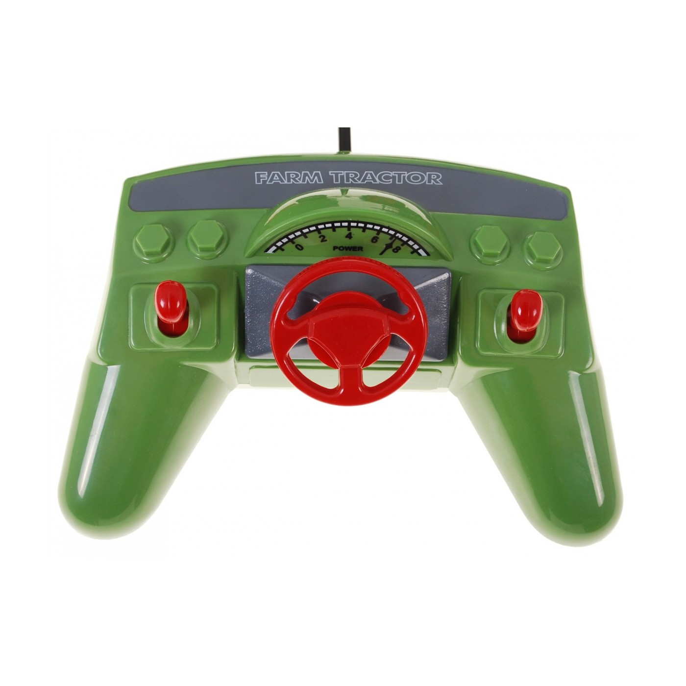 Traktor s bagrom a prívesom pre deti 3+ Diaľkovo ovládaný + Pohyblivé časti Zelený