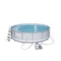 Bazén rámový 14FT 427x107cm POWERSteel Pieskový filter BE