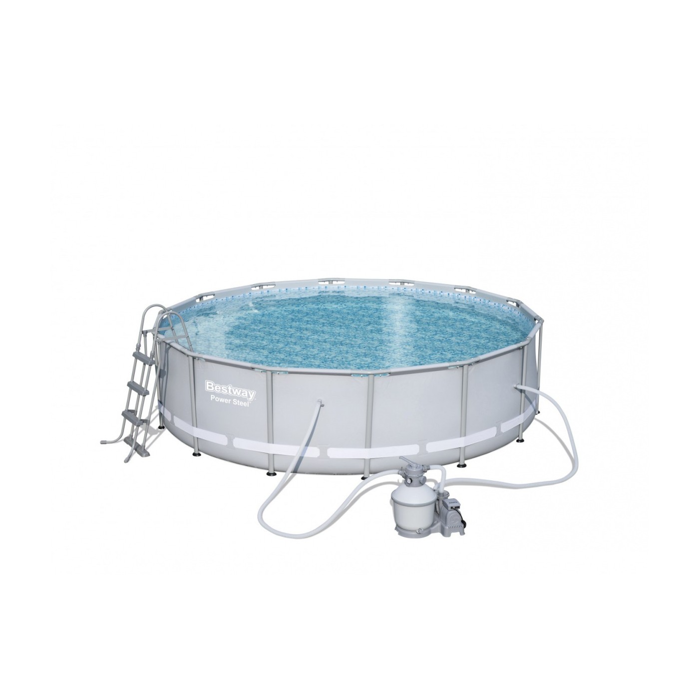 Bazén rámový 14FT 427x107cm POWERSteel Pieskový filter BE