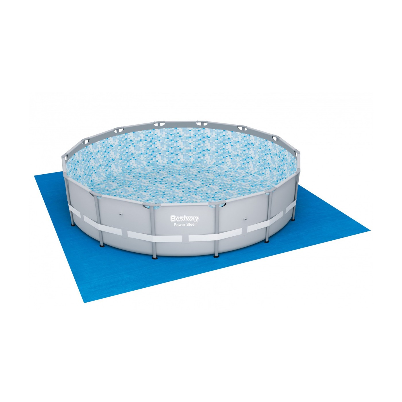 Bazén rámový 14FT 427x107cm POWERSteel Pieskový filter BE