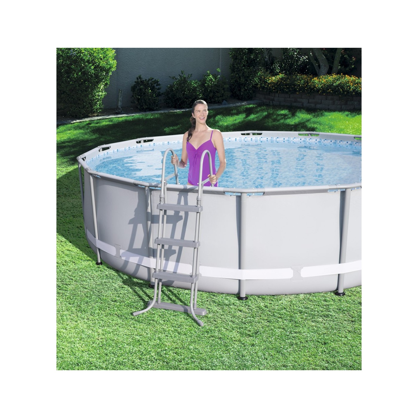 Bazén rámový 14FT 427x107cm POWERSteel Pieskový filter BE