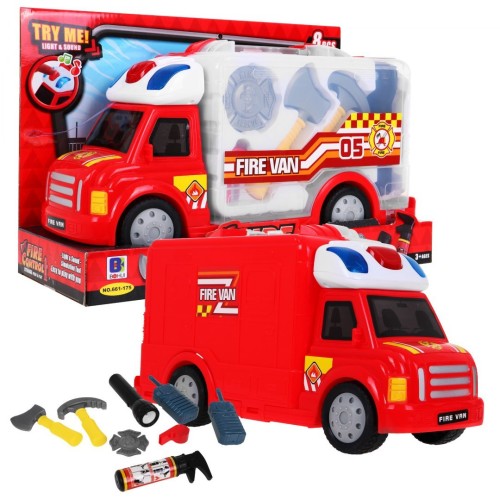 Kufor hasičský s príslušenstvom