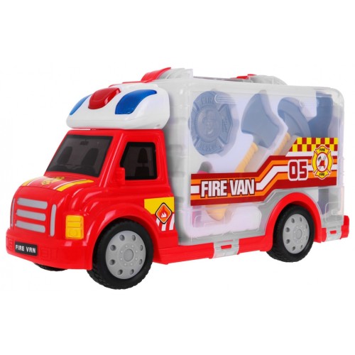 Kufor hasičský s príslušenstvom