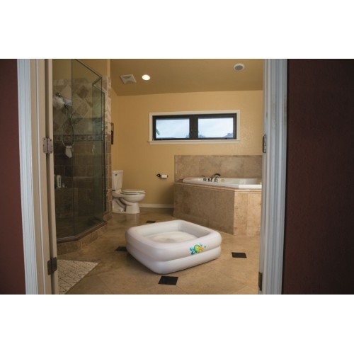 Nafukovací bazénik 3v1 pre deti 0+ Vanička bazénik BESTWAY + nafukovacie dno