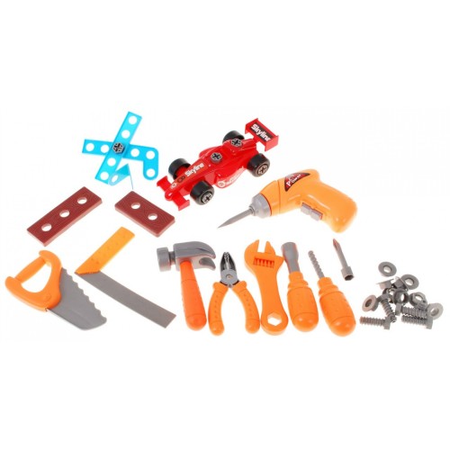 Dielňa Náradie Autíčko 2v1 Príslušenstvo