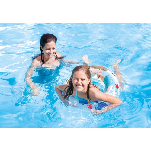 Veselé nafukovacie koleso pre deti 61 cm INTEX