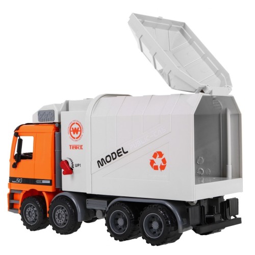 Smetiarske autíčko pre deti 3+ Pohyblivé časti + Kontajner + Výuka ekológie