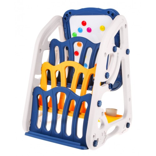 Obojstranná Kriedová magnetická tabuľa pre deti 3+ Nastavenie výšky + Police na knihy + Príslušenstvo