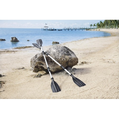 Dvojité Hliníkové veslá 2v1 na plávanie BESTWAY 145cm/218cm