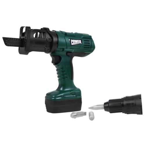 Skrutkovač 2v1 Vymeniteľné koncovky Zelený