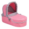 Kočík Pre Bábiky Taška Ružová