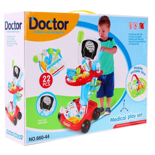 Vozík Malého lekára Doktor RTG
