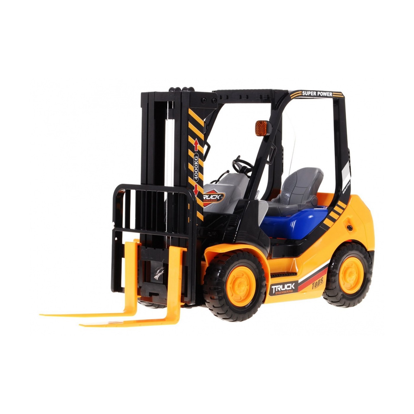 Diaľkovo ovládaný Vysokozdvižný vozík pre deti 3+ Pohyblivé vidly + Príslušenstvo