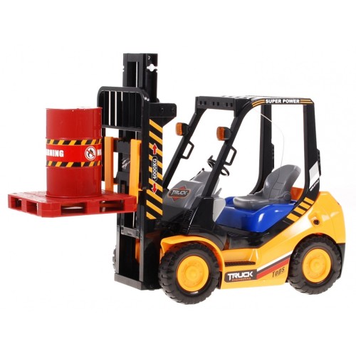 Diaľkovo ovládaný Vysokozdvižný vozík pre deti 3+ Pohyblivé vidly + Príslušenstvo