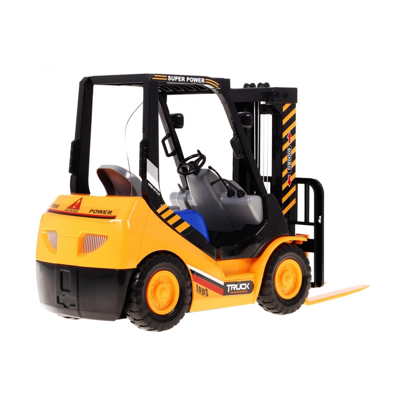 Diaľkovo ovládaný Vysokozdvižný vozík pre deti 3+ Pohyblivé vidly + Príslušenstvo