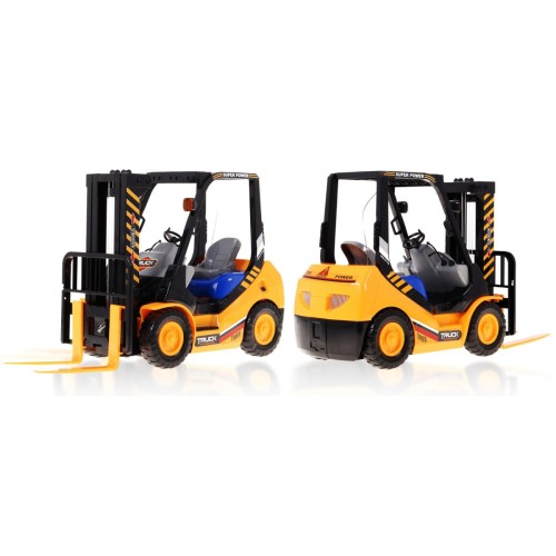 Diaľkovo ovládaný Vysokozdvižný vozík pre deti 3+ Pohyblivé vidly + Príslušenstvo