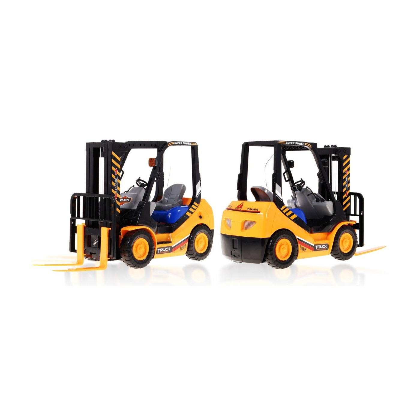 Diaľkovo ovládaný Vysokozdvižný vozík pre deti 3+ Pohyblivé vidly + Príslušenstvo